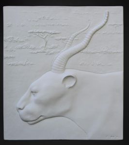TÊTE PANTHÈRE-GAZELLE TÊTE PANTHÈRE-GAZELLE